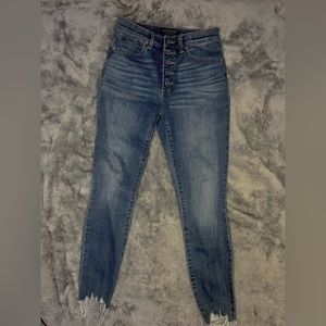 Lucky Brand Los Angeles High Rise Skinny Jeans , Size 4 ( 27 ).